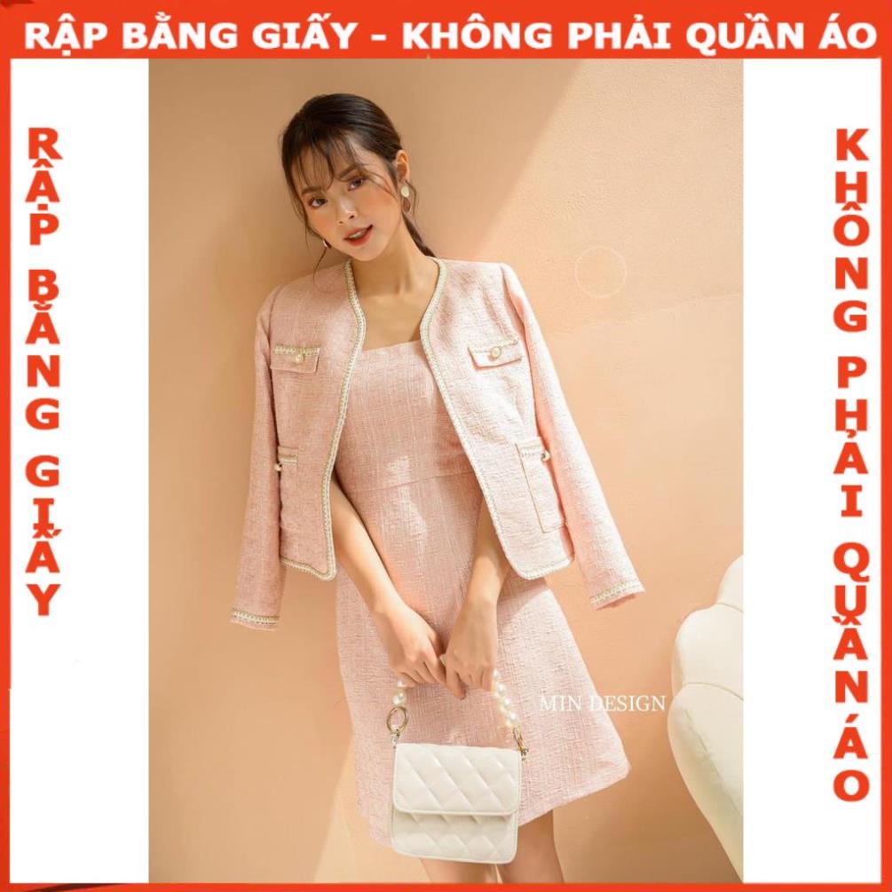 Rập giấy set đầm dây áo khoác mã 1117- giấy A0 (BẢN VẼ)
