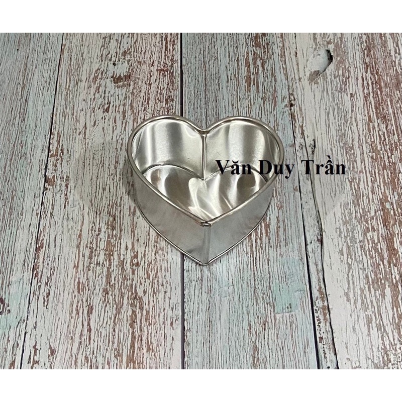 Khuôn tim rời 12 cm