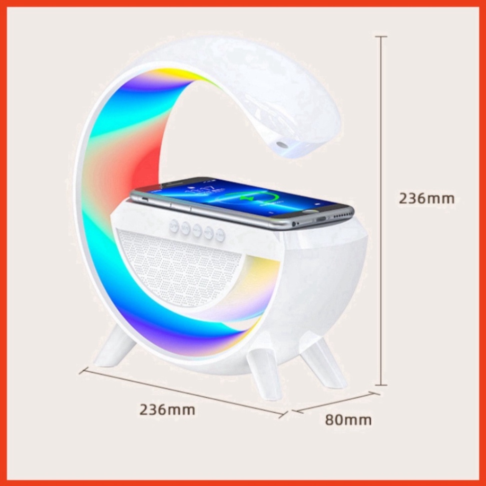 Loa bluetooth chữ G tích hợp đèn ngủ cùng sạc cực kì tiện lợi và thông minh,loa không dây nghe nhạc hay âm thanh chuẩn