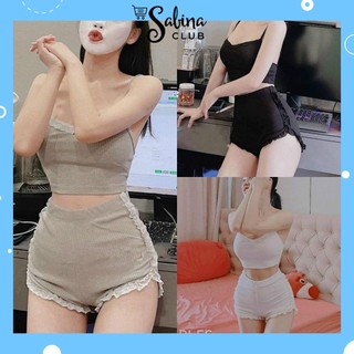 Set 2 Dây Thun Gân Viền Ren Mẫu Mới Siêu Xinh Mẫu Hot 133 ngocphanminhkhoi