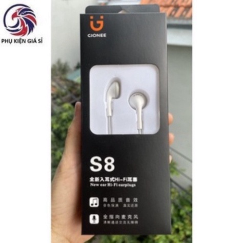 Tai nghe nhét tai Gionee S8 chống ồn cực tốt,tai nghe có dây âm thanh chuẩn chơi game nghe nhạc cực đã có Bảo Hành chuẩn