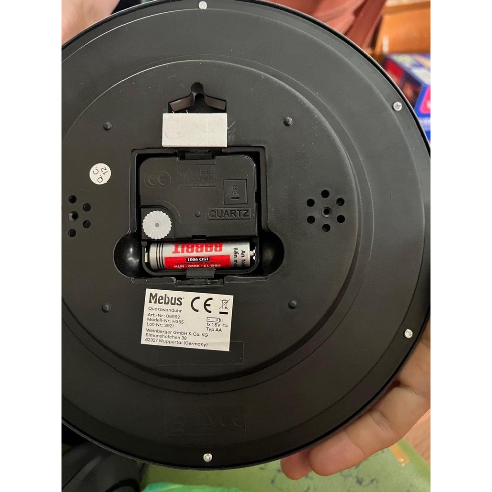 Đồng Hồ Treo Tường Mebus, Nhập Đức, Hàng Chính Hãng, Nghiennha_99