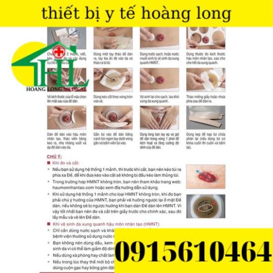 Đế bằng hậu môn nhân tạo Hollister