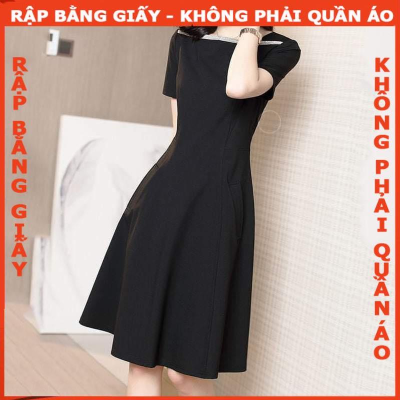 Rập giấy A0 mã 1413- đầm đen (BẢN VẼ)