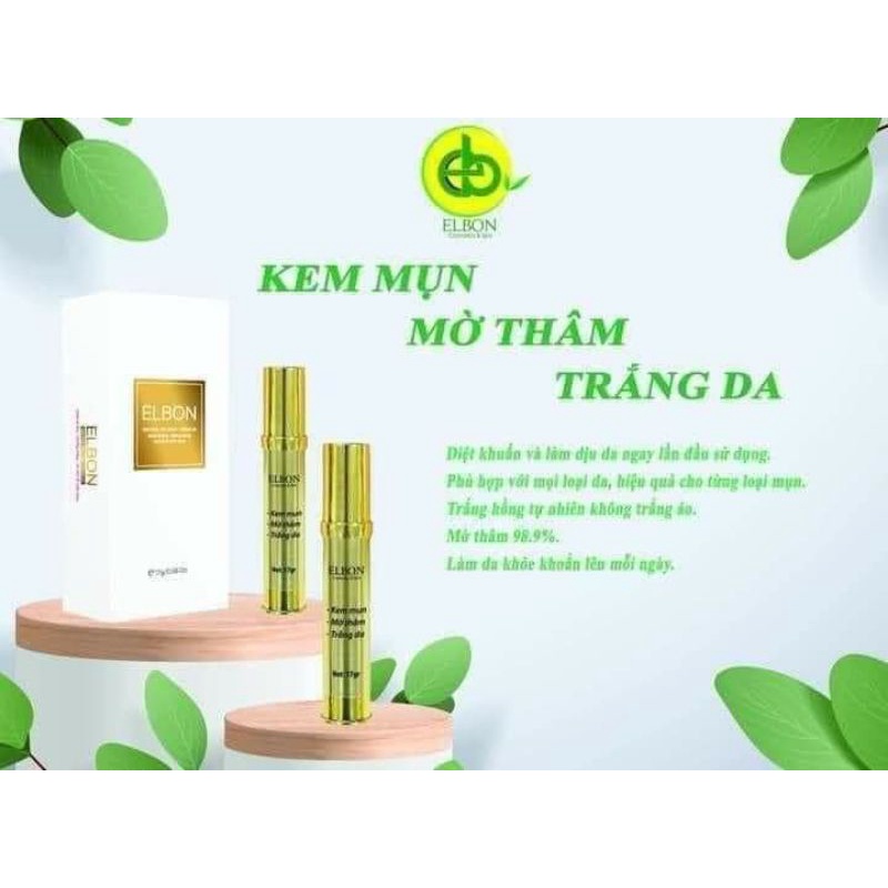 kem mụn mờ thâm elbon