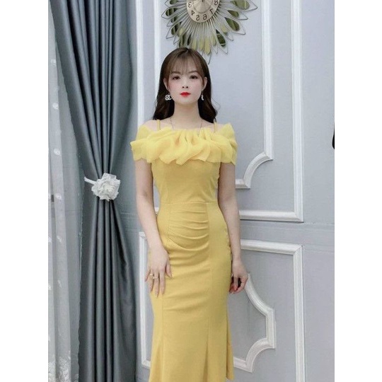 ĐẦM BODY NỮ ĐUÔI CÁ THỜI TRANG SIÊU SANG THIẾT KẾ SANG TRỌNG , TÔN DÁNG CHO CÁC CHỊ EM LANA FASHION