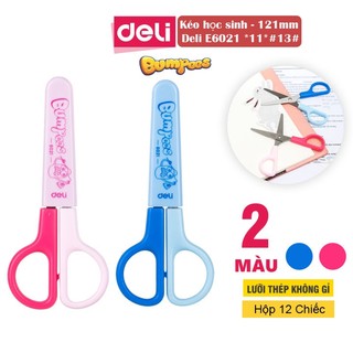 Kéo học sinh 121mm deli e6021