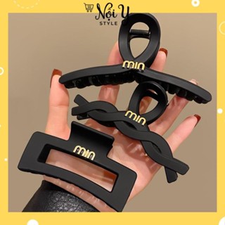 Set 3 Kẹp Tóc Càng Cua Cỡ Lớn Kiểu Hàn Quốc Thời Trang Mùa Hè Xinh Xắn Cho Nữ Đính Kèm Chữ Min tongkhonoiy88