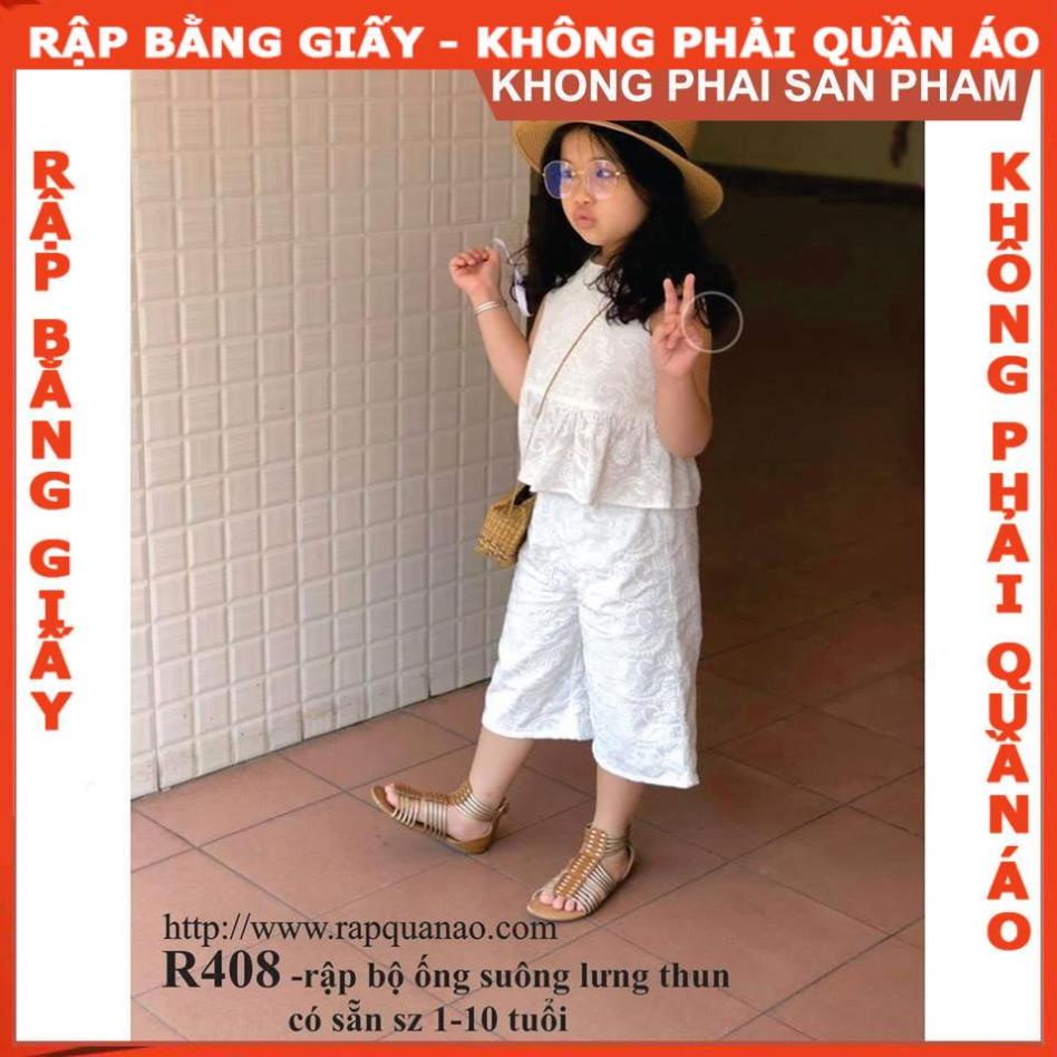 Rập giấy A0 mã  R408 bé (Bản vẽ) (BẢN VẼ)
