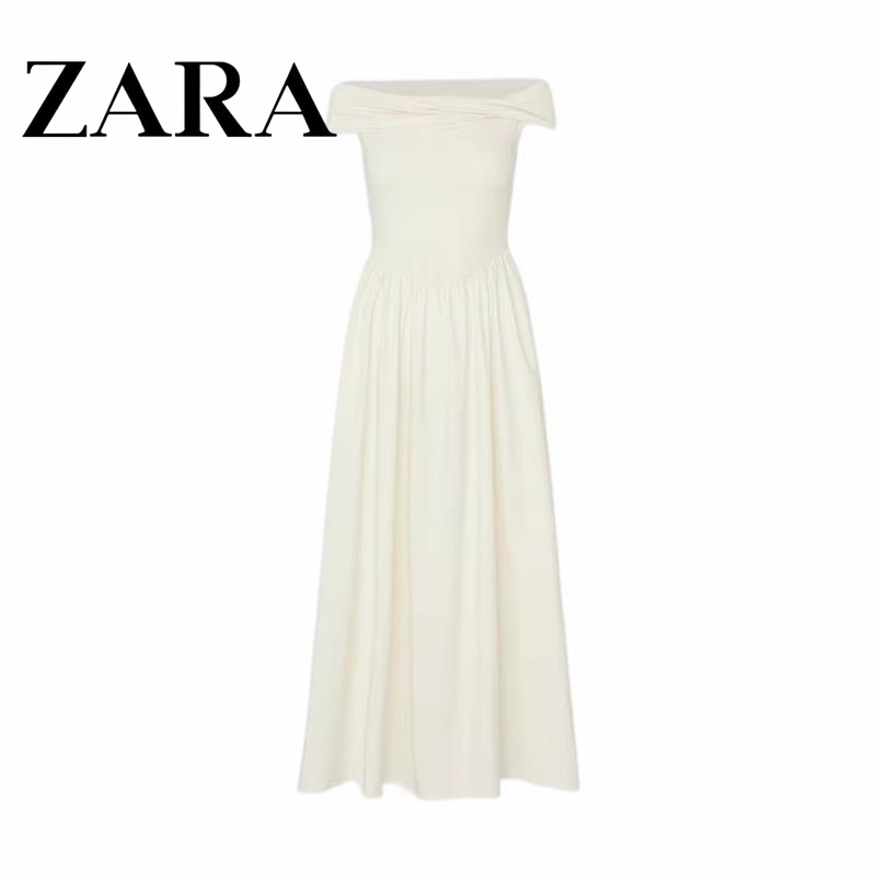 Đầm Nữ Không Tay Phong Cách Hepburn Thời Trang Zara