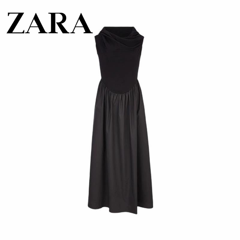 Đầm Nữ Không Tay Phong Cách Hepburn Thời Trang Zara