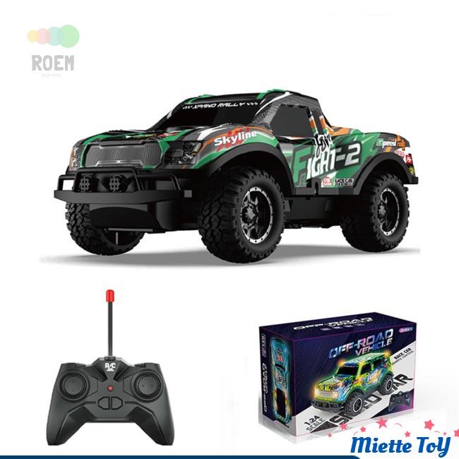 Tỉ Lệ 1:24 Xe Ô Tô Điều Khiển Từ Xa 27Hz 10Km/H Mini Xe Địa Hình Đồ Chơi Mô Hình Cho Bé Trai Quà Tặng Sinh Nhật