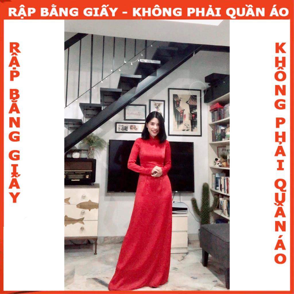 Rập giấy A0 mã AD30- rập áo dài truyền thống dây kéo sau