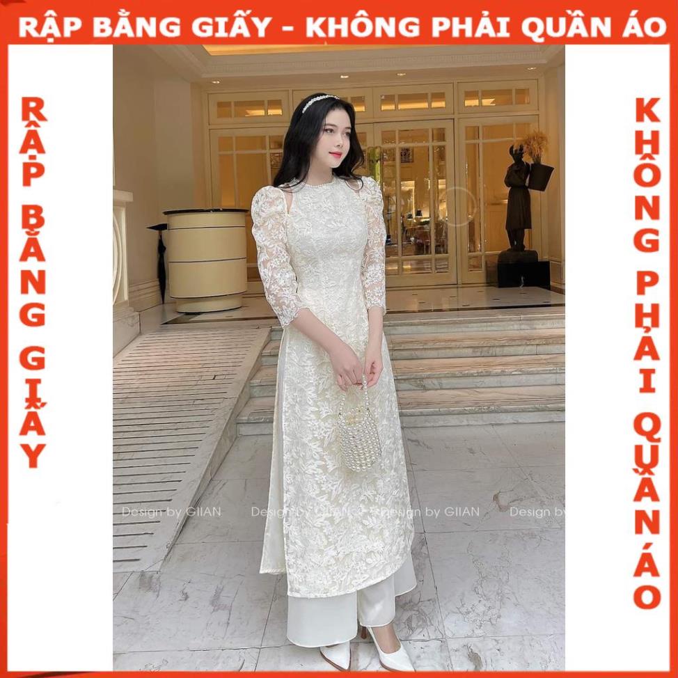 Rập giấy may áo dài mã Ad17 -(BẢN VẼ)