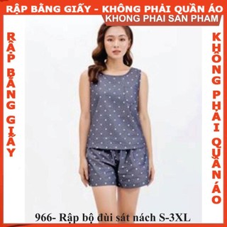 Rập giấy may bộ mã 966-