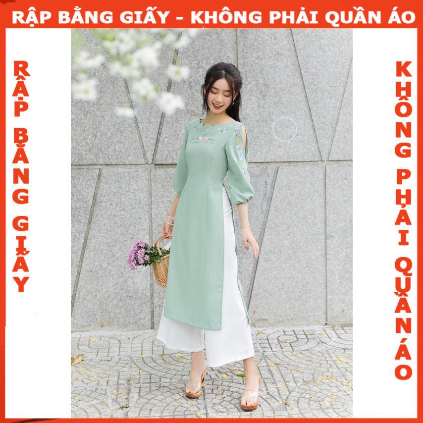 Rập giấy A0 mã AD09- set áo dài tay phồng (BẢN VẼ) (BẢN VẼ)
