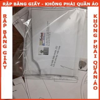 Rập đầm cổ ve thắt nơ mã 1144 - giấy A0 (BẢN VẼ)
