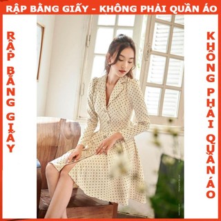 Rập đầm cổ ve thắt nơ mã 1144 - giấy A0 (BẢN VẼ)
