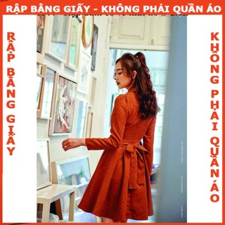 Rập đầm cổ ve thắt nơ mã 1144 - giấy A0 (BẢN VẼ)