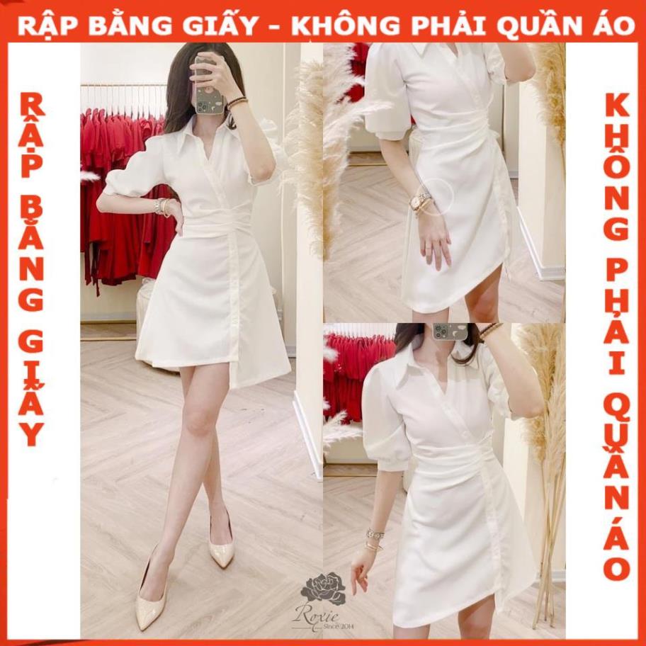 Rập giấy A0 mã 1523 - đầm sơ mi (BẢN VẼ)