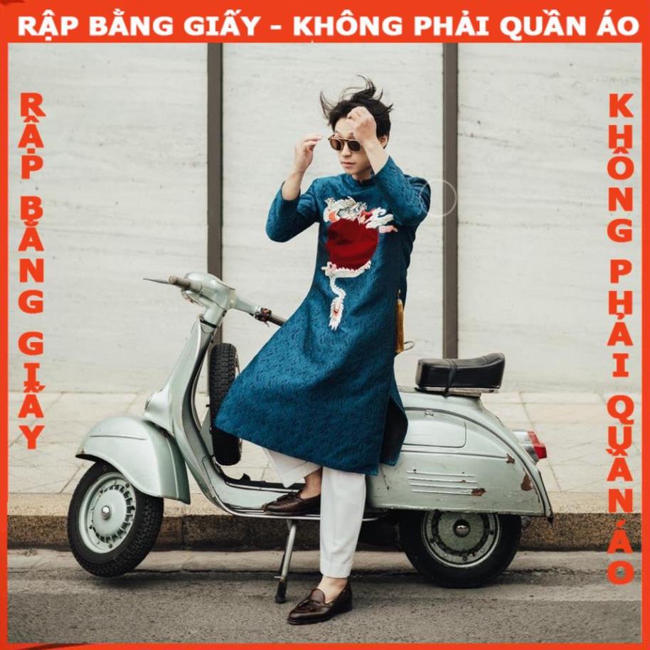 Rập giấy A0 mã Ad36 - rập áo dài nam (BẢN VẼ)