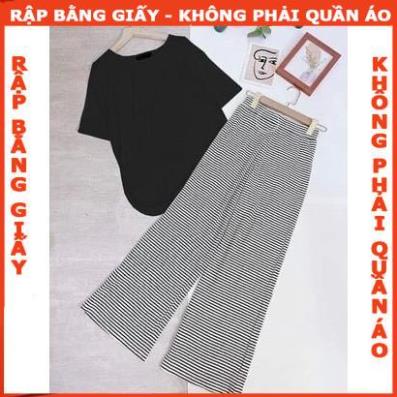 Rập giấy A0 mã 1437 - rập bộ thun suông (BẢN VẼ)