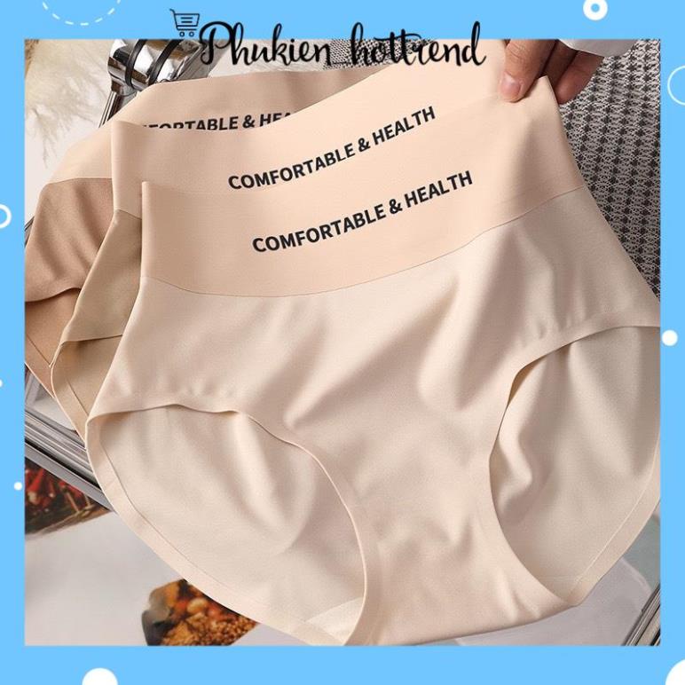 Quần Lót Nữ Đúc Su Cạp Cao Tàng Hình Chữ COMFORTABLE Thể Thao 1045 phanngoc03
