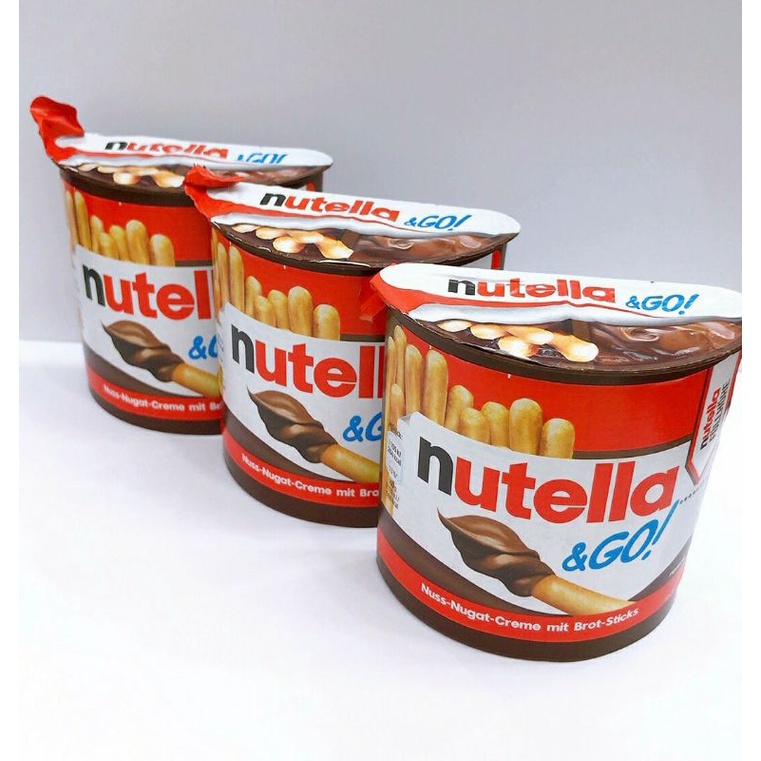 Bánh quy chấm Socola hạt phỉ Nutela 52g ☆ Đức