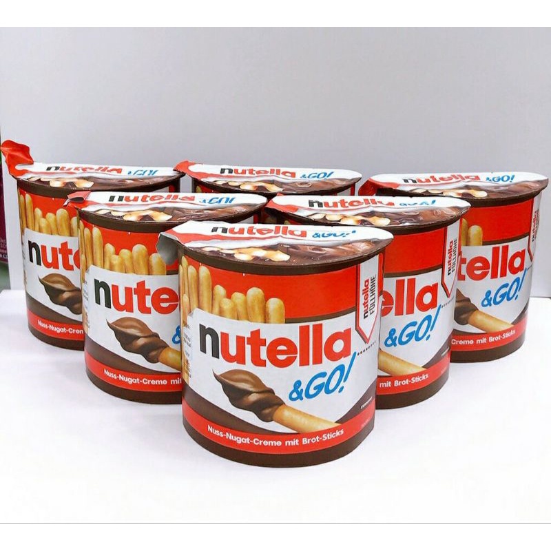 Bánh quy chấm Socola hạt phỉ Nutela 52g ☆ Đức