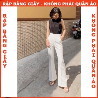 Rập giấy A0 mã T46 - Rập quần loe (BẢN VẼ)