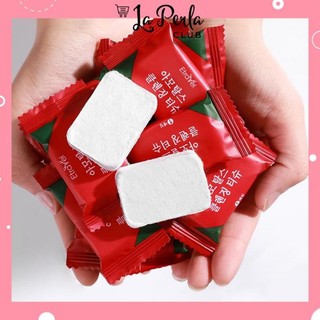 Khăn Nén Hàn Quốc Dạng Viên Kẹo Dùng 1 Lần Bỏ Túi Du Lịch Tiện Lợi phanngoc08