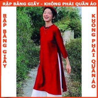 Rập giấy a0 mã ad15 - rập bộ áo dài dáng suông