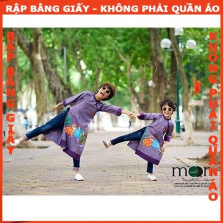Rập giấy A0 Ad37 - Rập áo dài bé trai (BẢN VẼ)