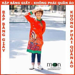 Rập giấy A0 Ad37 - Rập áo dài bé trai (BẢN VẼ)