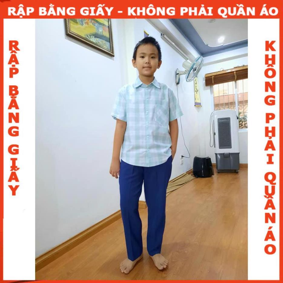 Rập quần học sinh - rập giấy mã B40 (BẢN VẼ)