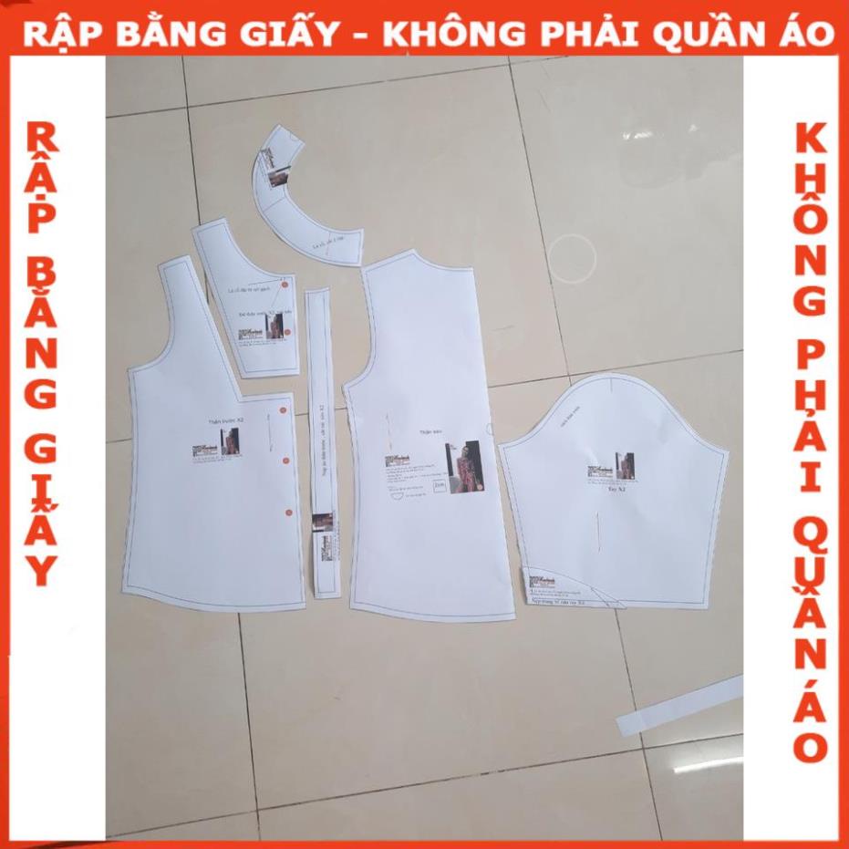 Rập giấy áo sơ mi mã 1245