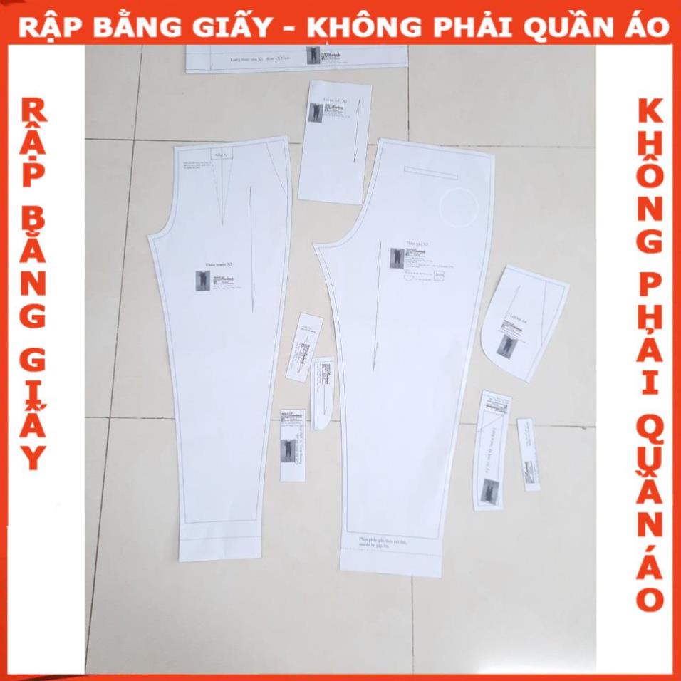 Rập giấy áo sơ mi mã 1245