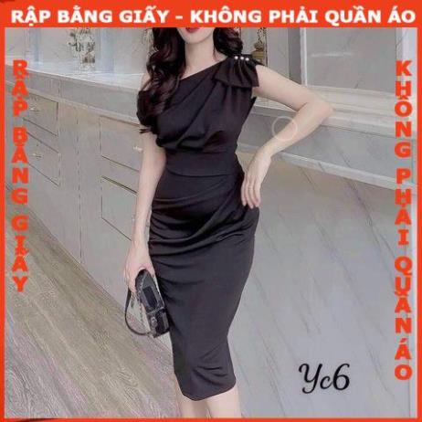Rập đầm đen trễ vai mã 1135- giấy A0 (BẢN VẼ)