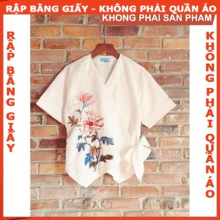 Rập giấy mã 785- rập áo croptop (Bản vẽ) (BẢN VẼ)