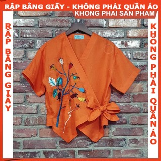 Rập giấy mã 785- rập áo croptop (Bản vẽ) (BẢN VẼ)