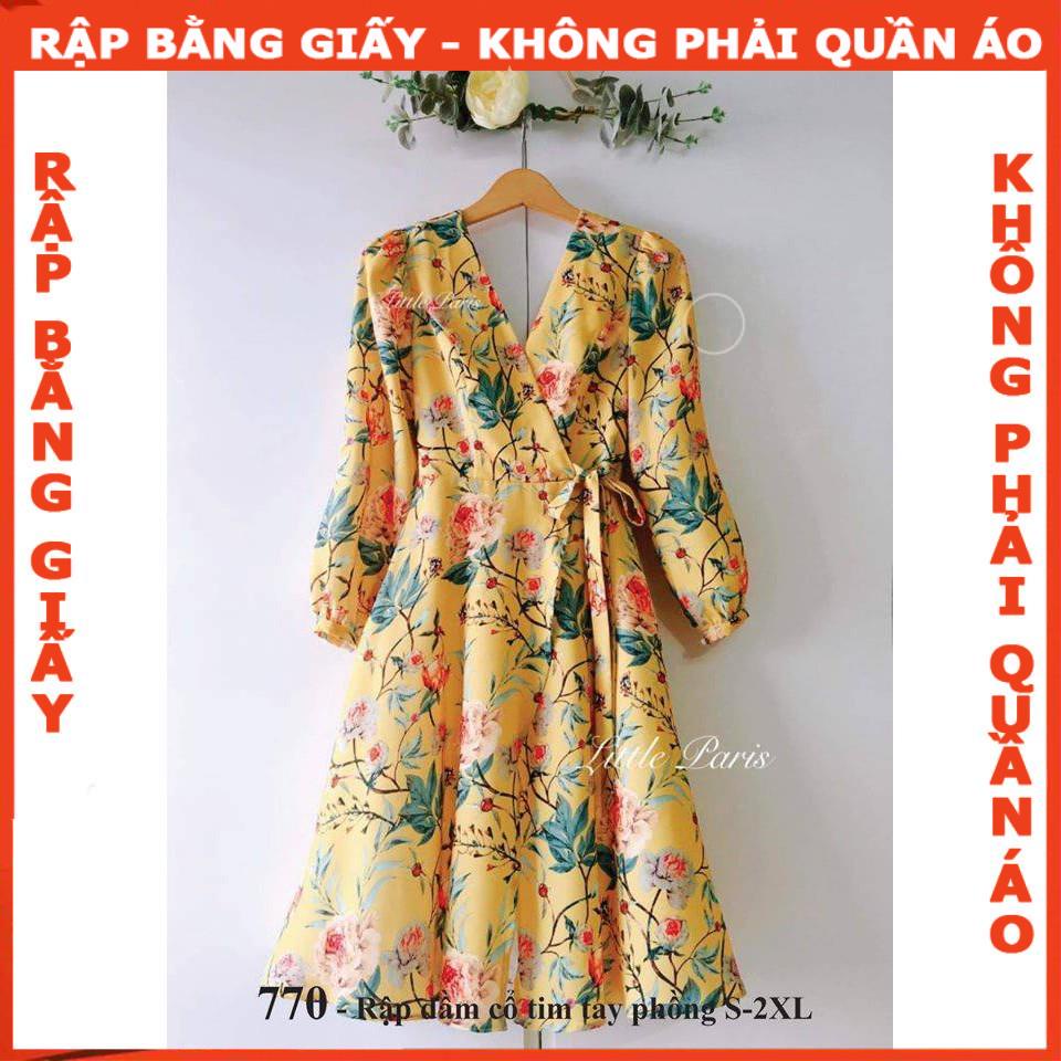Rập giấy mã 770 - Rập K & B Handmade (Bản vẽ) (BẢN VẼ)