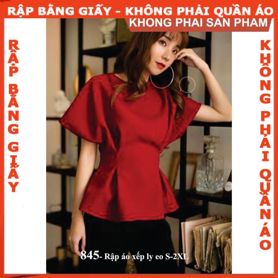 Rập giấy mã 845 (Bản vẽ) (BẢN VẼ)
