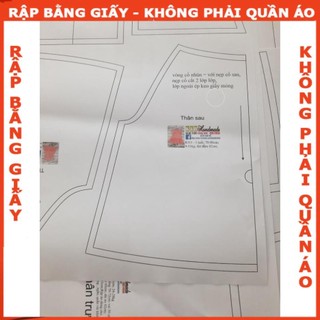 Rập giấy A0 bộ thun mã R262 (Bản vẽ) (BẢN VẼ)