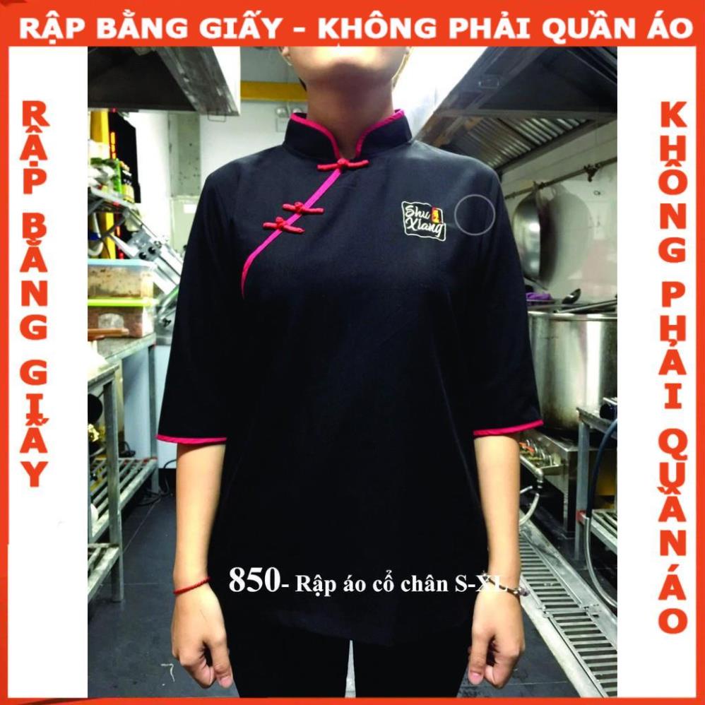 Rập áo xẩm - rập giấy mã 850 ( bản vẽ k phải bán áo) (BẢN VẼ)