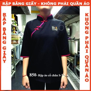 Rập áo xẩm - rập giấy mã 850