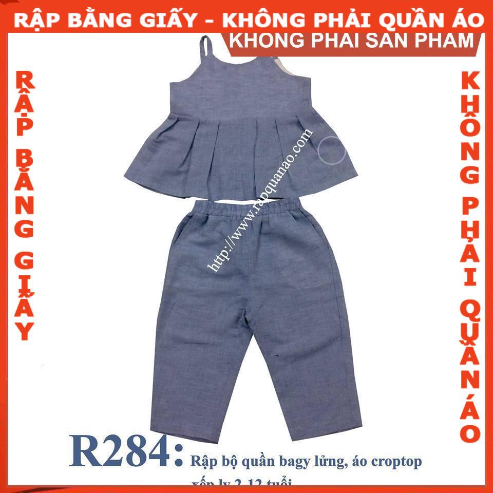 Rập giấy A0 mã R284 (Bản vẽ) (BẢN VẼ)