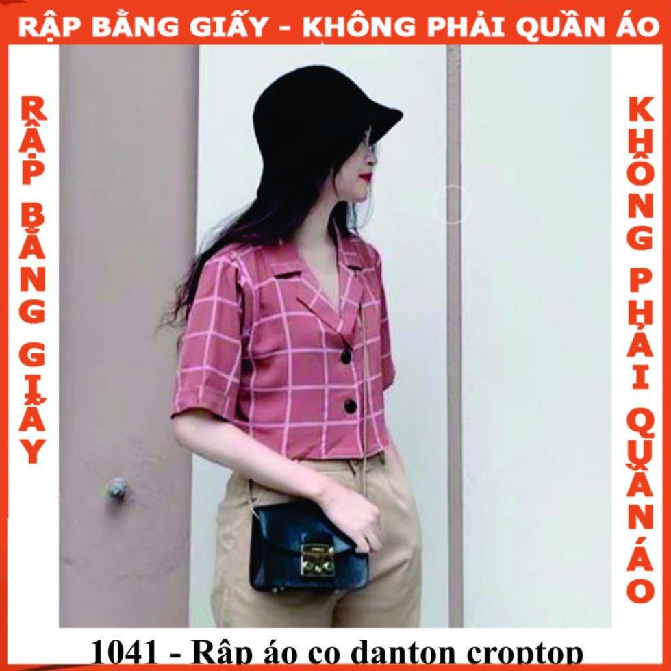 Rập rập giấy A0 mã 1041 ( bản vẽ) - rập áo (BẢN VẼ)