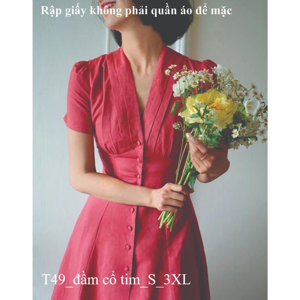 Rập đầm mã T49 - không phải quần áo