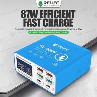 Sạc báo dòng relife rl-304n 6 cổng