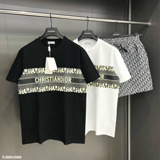  ! ' Bộ quần áo thể thao nam mùa hè C dior cộc tay bộ hè nam chất liệu thun lạnh mềm mịn ' ! 